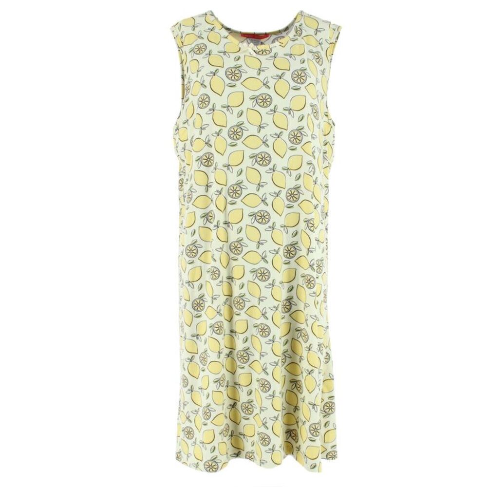 5 More Minutes Women's Lemon Sleeveless Sleepshirt